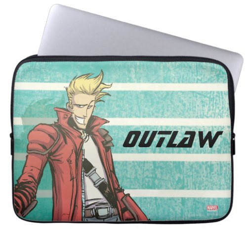 Guardians of the Galaxy  Star_Lord Mugshot Laptop Sleeve