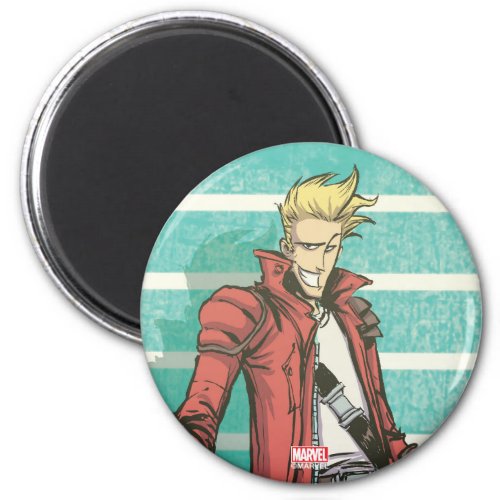 Guardians of the Galaxy  Star_Lord Mugshot Magnet