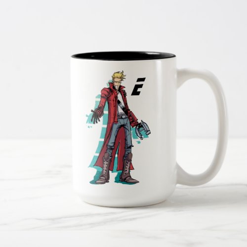Guardians of the Galaxy  Star_Lord Mugshot Two_Tone Coffee Mug