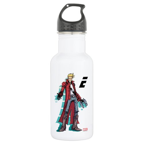 Guardians of the Galaxy  Star_Lord Mugshot Water Bottle