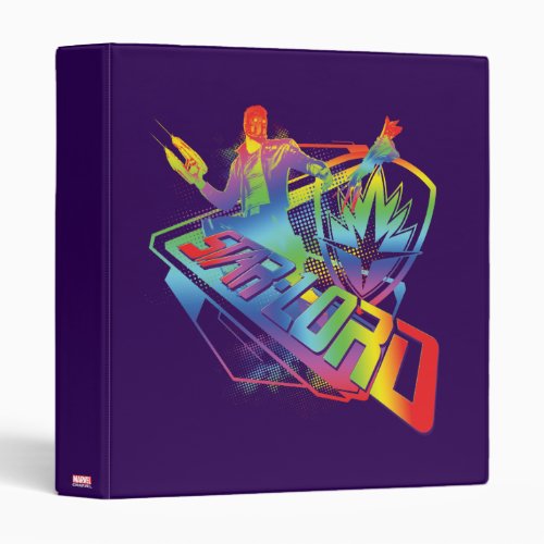 Guardians of the Galaxy  Star_Lord Neon Graphic Binder
