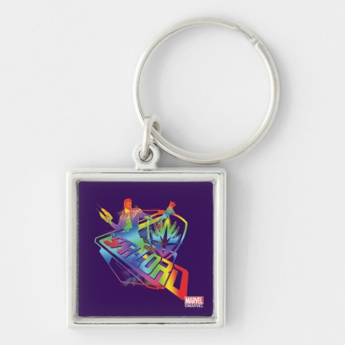 Guardians of the Galaxy  Star_Lord Neon Graphic Keychain