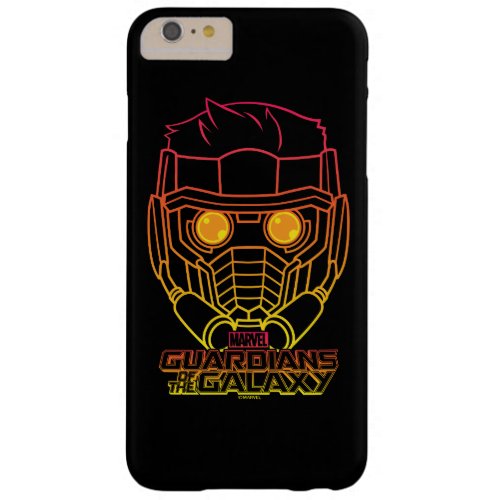 Guardians of the Galaxy  Star_Lord Neon Outline Barely There iPhone 6 Plus Case