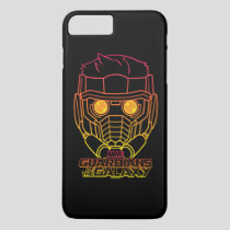 Guardians of the Galaxy | Star-Lord Neon Outline iPhone 8 Plus/7 Plus Case