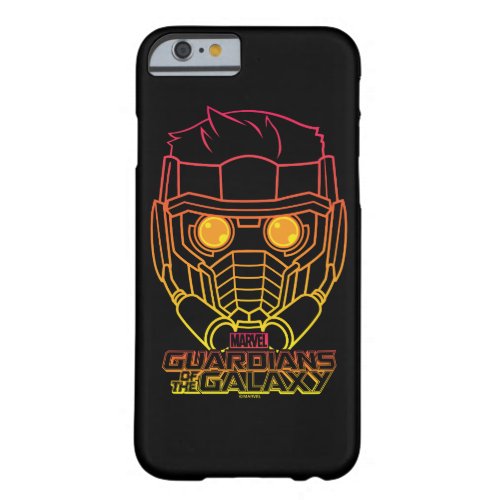 Guardians of the Galaxy  Star_Lord Neon Outline Barely There iPhone 6 Case