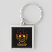 Guardians of the Galaxy | Star-Lord Neon Outline Keychain