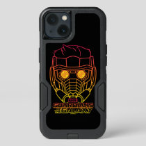 Guardians of the Galaxy | Star-Lord Neon Outline iPhone 13 Case