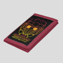 Guardians of the Galaxy | Star-Lord Neon Outline Trifold Wallet