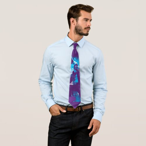 Guardians of the Galaxy  Star_Lord On Planet Neck Tie