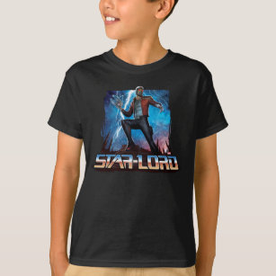 Guardians of the Galaxy   Star-Lord On Planet T-Shirt