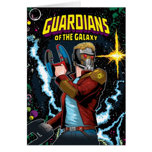 Guardians of the Galaxy  Star_Lord Retro Comic