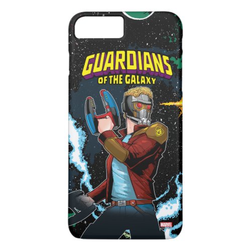 Guardians of the Galaxy  Star_Lord Retro Comic iPhone 8 Plus7 Plus Case