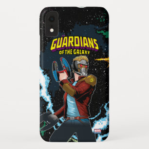 Guardians of the Galaxy Star-Lord Retro Comic iPhone XR Case