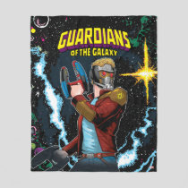 Guardians of the Galaxy | Star-Lord Retro Comic Fleece Blanket