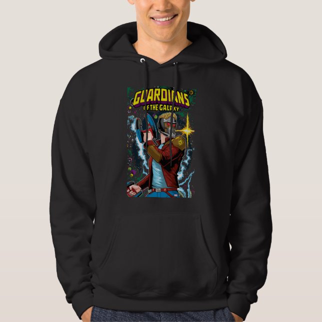 Guardians of the Galaxy | Star-Lord Retro Comic Hoodie (Front)