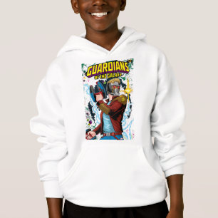 Guardians of the Galaxy   Star-Lord Retro Comic Hoodie