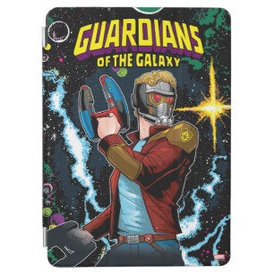 Guardians of the Galaxy   Star-Lord Retro Comic iPad Air Cover