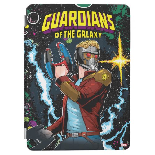 Guardians of the Galaxy  Star_Lord Retro Comic iPad Air Cover