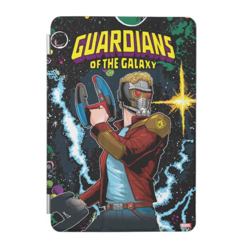 Guardians of the Galaxy  Star_Lord Retro Comic iPad Mini Cover