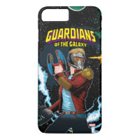 Guardians of the Galaxy | Star-Lord Retro Comic iPhone 8 Plus/7 Plus Case