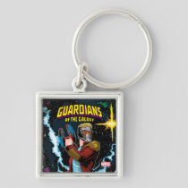 Guardians of the Galaxy | Star-Lord Retro Comic Keychain