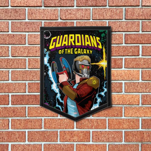 Guardians of the Galaxy  Star_Lord Retro Comic Pennant