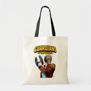 Guardians of the Galaxy Star-Lord Retro Comic Tote Bag
