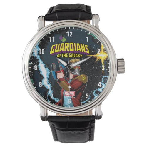 Guardians of the Galaxy  Star_Lord Retro Comic Watch