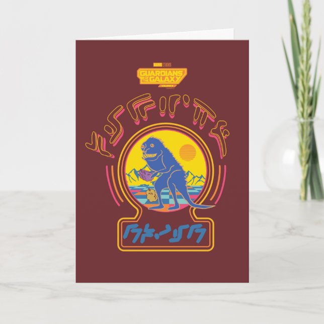 Guardians of the Galaxy Star-Lord Tee Graphic Card (Front)
