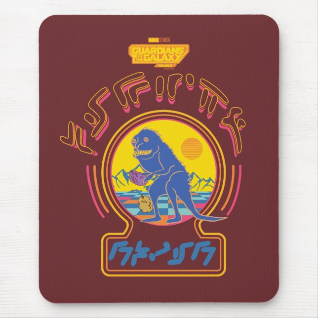 Guardians of the Galaxy Star-Lord Tee Graphic Mouse Pad (Front)