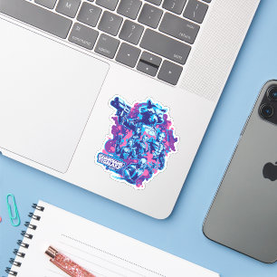 Guardians of the Galaxy Stylized Team Graphic Sticker