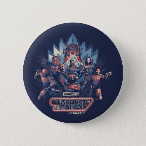 Guardians of the Galaxy Team Charge With Logo Button