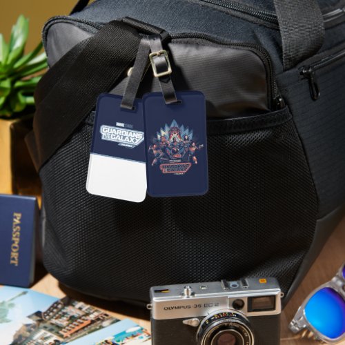 Guardians of the Galaxy Team Charge With Logo Luggage Tag