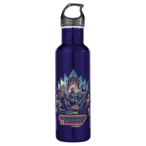 Guardians of the Galaxy Team Charge With Logo Stainless Steel Water Bottle