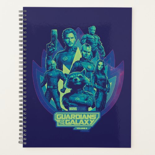 Guardians of the Galaxy Team In Emblem Graphic Planner