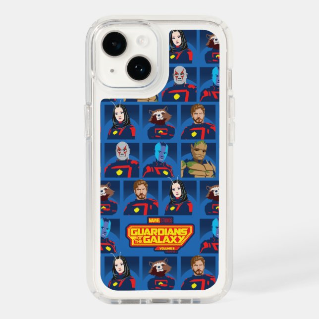 Guardians of the Galaxy Team Profile Lineup Speck iPhone Case (Front)
