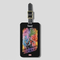 Guardians of the Galaxy | Technicolor Crew Art Luggage Tag