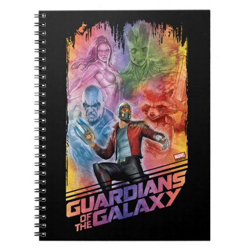 Guardians of the Galaxy  Technicolor Crew Art Notebook