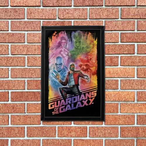 Guardians of the Galaxy  Technicolor Crew Art Pennant