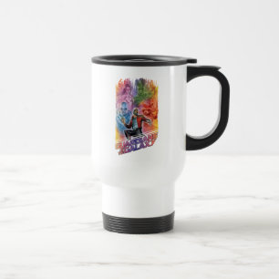 Guardians of the Galaxy Technicolor Crew Art Travel Mug