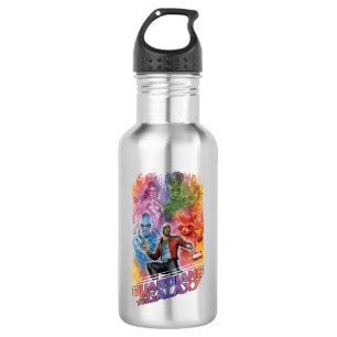 Guardians of the Galaxy   Technicolor Crew Art Water Bottle