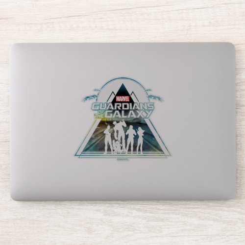 Guardians of the Galaxy  Triangle Outline Crew Sticker