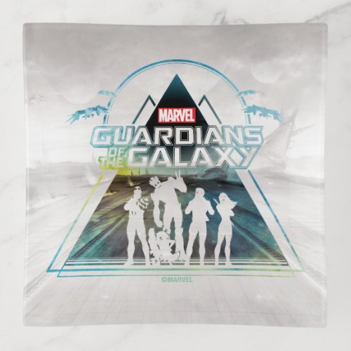 Guardians of the Galaxy  Triangle Outline Crew Trinket Tray