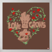 Guardians of the Galaxy On Groot | Your | Poster Zazzle Get