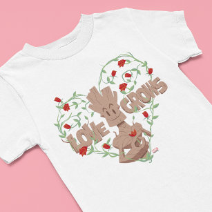 Guardians of the Galaxy Valentine   Love Grows T-Shirt