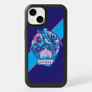 Guardians of the Galaxy Vaporwave Team Graphic OtterBox iPhone 14 Case