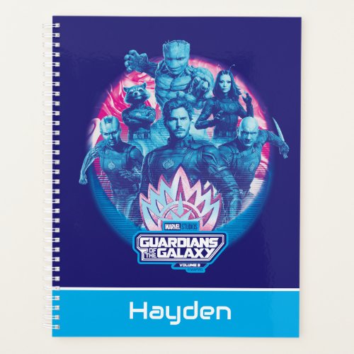 Guardians of the Galaxy Vaporwave Team Graphic Planner
