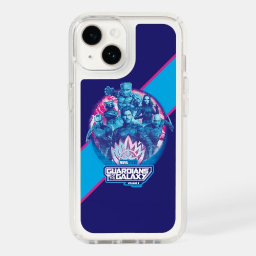 Guardians of the Galaxy Vaporwave Team Graphic Speck iPhone 14 Case