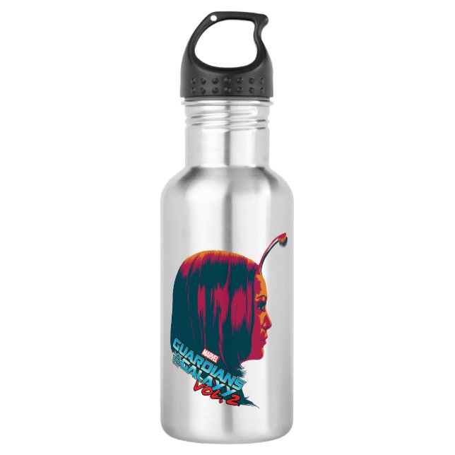 Guardians of the Galaxy Vol. 2 | Mantis Profile Water Bottle (Front)