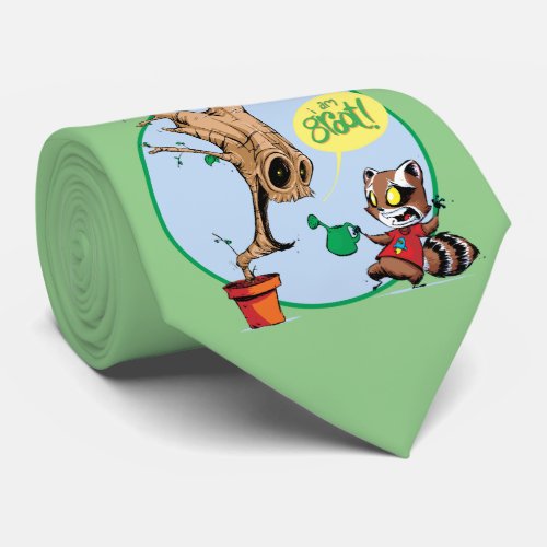 Guardians of the Galaxy  Watering Groot Neck Tie